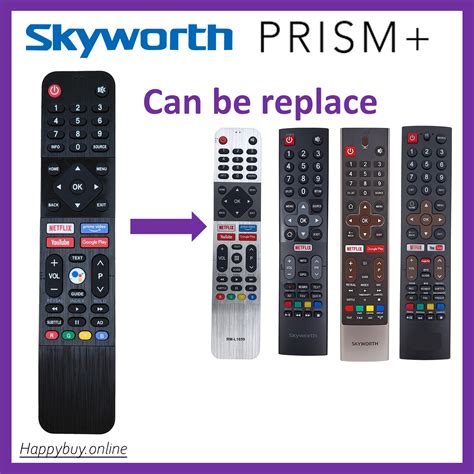 Prism Skyworth Android Smart TV Remote Control Prism Skyworth