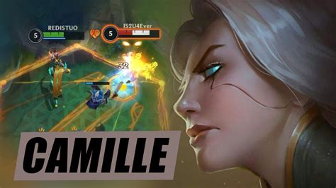 Camille Vs Sett Baron Lane Gameplay Wild Rift Youtube