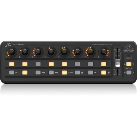 MIDI контроллер Behringer X TOUCH MINI - купить с доставкой по выгодным ...