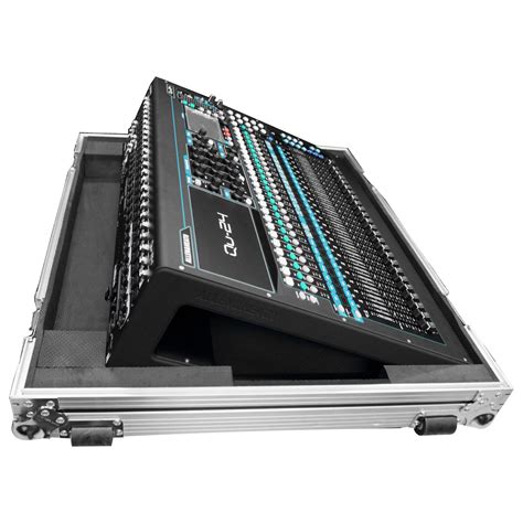 Allen Heath Qu 24C Digital Mixer Odyssey FZQU24W Case Bundle