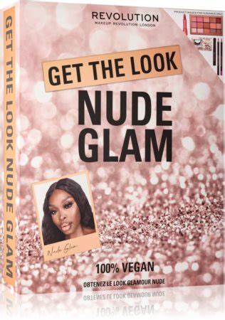 Makeup Revolution Get The Look Nude Glam Zestaw Upominkowy Nadaj Cy Doskona Y Wygl D