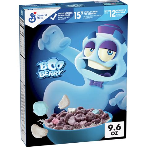 Boo Berry Cereal With Monster Marshmallows Kids Breakfast Cereal