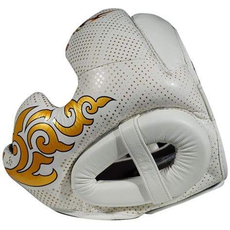 White Headgear Boxing We Ship From Thailand Will Deliver No Later Than