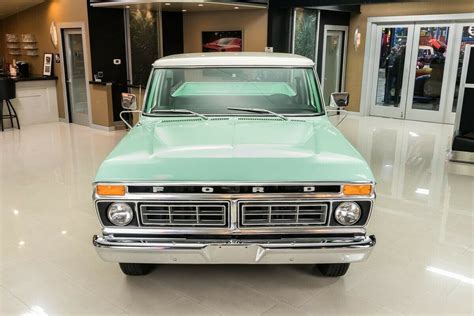 Original 1977 Ford F 100 Mint Green Classic Ford F 100 1977 For Sale