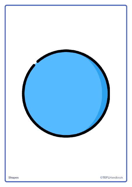 Circle Flashcard Download Printable PDF | Templateroller