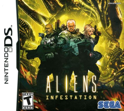 Aliens Infestation Cover Or Packaging Material Mobygames