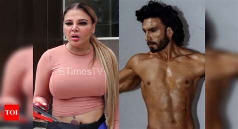 Rakhi Sawant Has A Hilarious Explanation For Ranveer Singh S Nude Photoshoot Do Bandar Uske