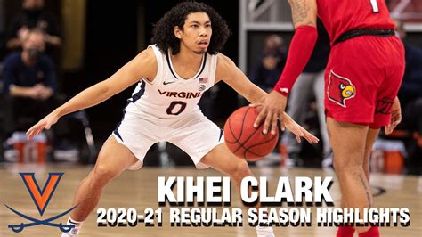 Kihei Clark Regular Season Highlights Virginia Guard Youtube