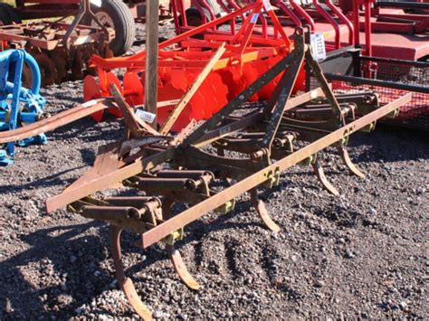 Dearborn 7 Shank 3pt Hitch Chisel Plow Lot 2153 The 11th Annual
