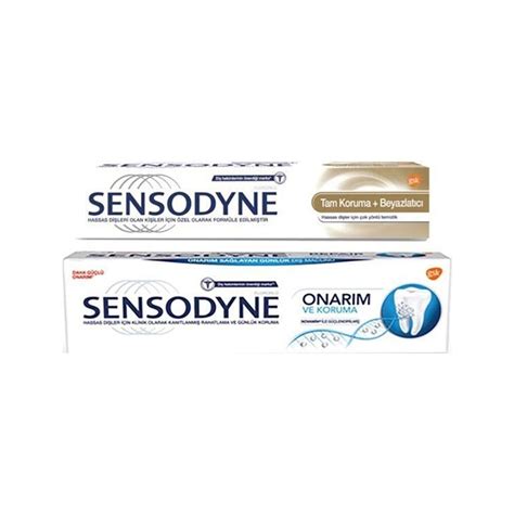 Sensodyne Onar M Koruma Di Macunu Ml Tam Koruma Fiyat