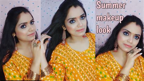 Long Lasting Summer Makeup Look Orange Outfit How To Do Sweatproof