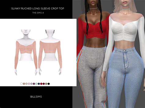 Cutest Crop Tops Cc For The Sims Fandomspot