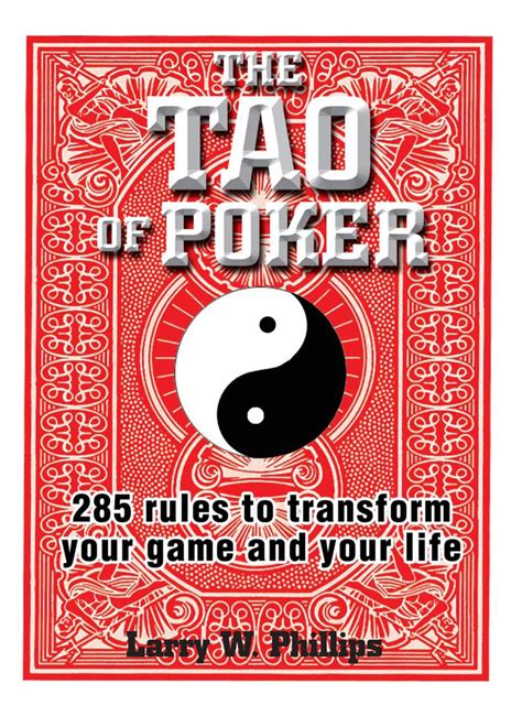 The Tao Of Poker eBook by Larry W Phillips | Official Publisher Page ...