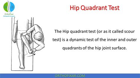 Hip Scour Test Quadrant Test • Easy Explained Orthofixar 2022