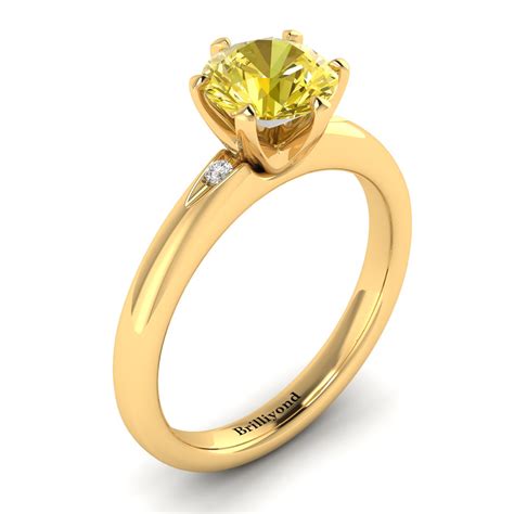 buy yellow sapphire engagement ring australian sapphire ring