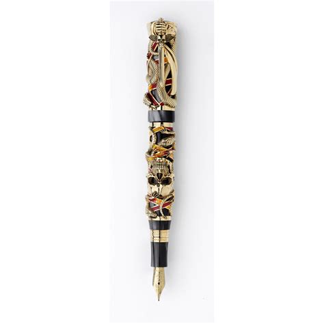 Montegrappa Chaos 18k Solid Gold Fountain Pen Limited Edition