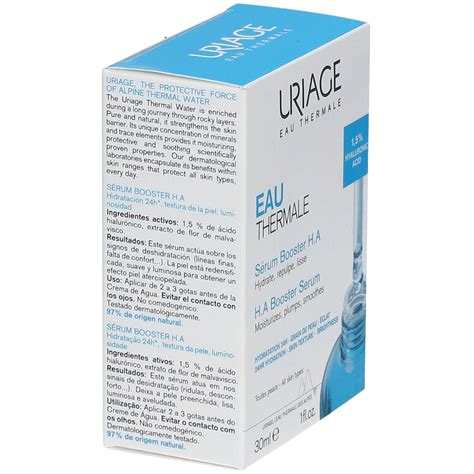 Uriage Eau Thermale S Rum Booster H A Ml Redcare Pharmacie