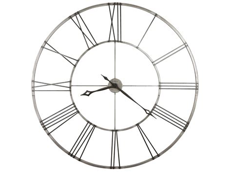 Howard Miller Aged Nickel Wall Clock 49 Round Steinhafels