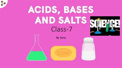 Acid Base And Salt Class 7 Ppt Made By Sana