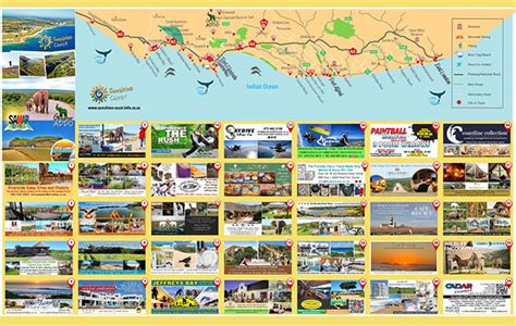 explore  west coast tourist map businesses  west coast