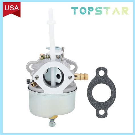 632371 Carburetor For Tecumseh H70 Hsk70 7hp Snowblower Carb W Gasket 632371a Ebay