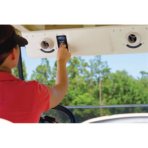 The Golf Cart Cooling System Hammacher Schlemmer