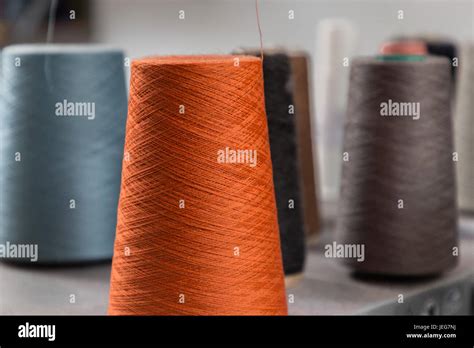 cones  thread  weaving stock photo alamy