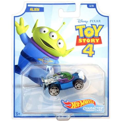 Hot Wheels tematické auto Toy story Alien Maxíkovy hračky