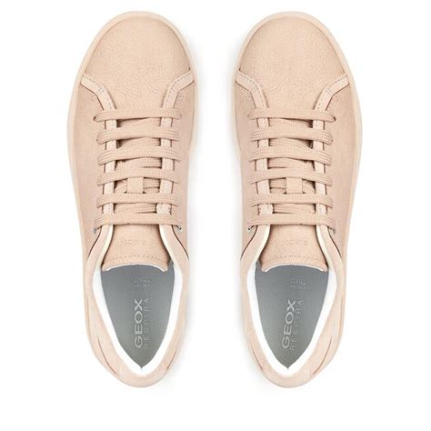 Sneakersy Geox D Skyely D Qxa Ek C Nude Eobuwie Pl