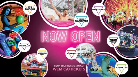 West Edmonton Mall Attractions Open for Summer | Family Fun Edmonton