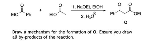 Solved O O 1 NaOEt EtOH Ph OEt EtO EtO Ph 2 H30 O Draw Chegg