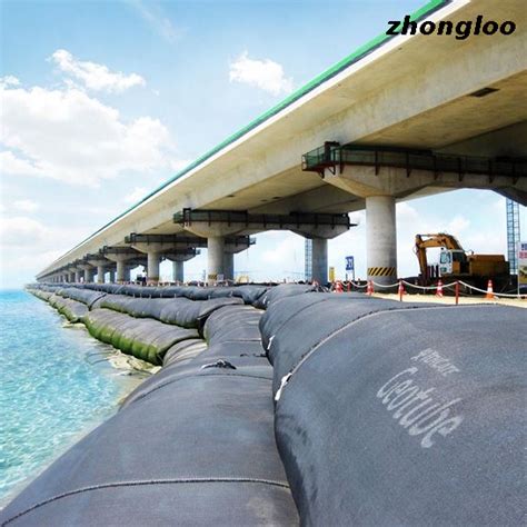 Geotextile Tube Geotube For Breakwater Seawall Dam Flood Erosion