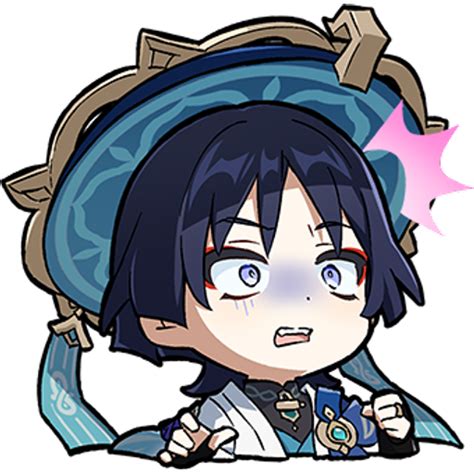 Sticker Maker Genshin Impact Wanderer