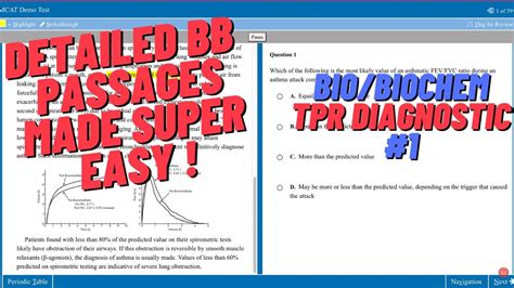 MCAT Bio Biochem Passage WALKTHROUGH INCREASE BY 4 POINTS FAST