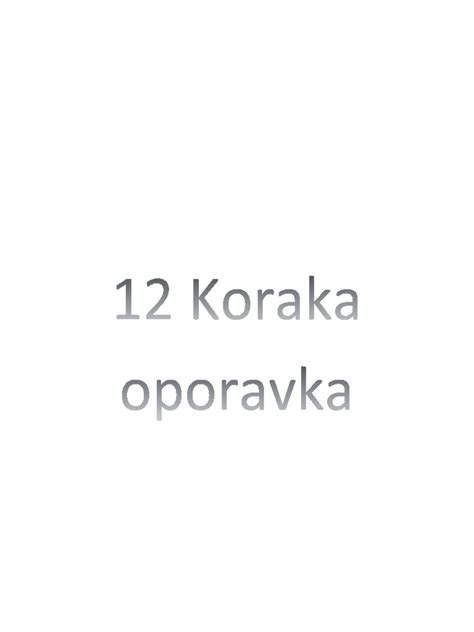 12 Koraka Pdf