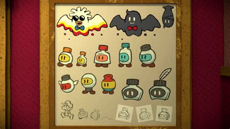 Paper Mario: Color Splash character concept art - Nintendo Everything