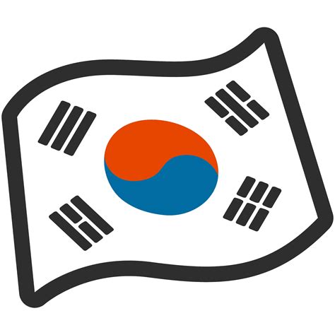 Korean Flag Illustrations Royalty Free Vector Graphics Clip