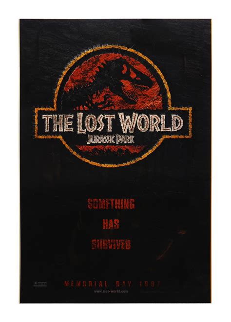 Lot 391 Jurassic Park The Lost World 1997 Special 3d Lenticular Poster 1997 2