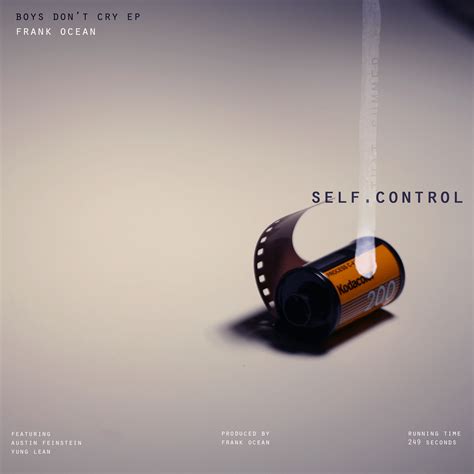 Frank Ocean Self Control Lyrics 2