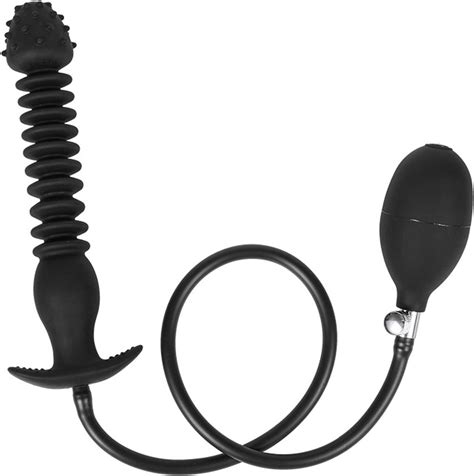Amazon Silicone Large Butt Plug Inflatable Big Butt Plug Anal Stretch Anal Hook With Quick