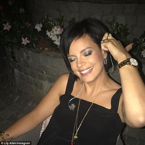 Lily Allen Wears Lacy Colourful Bikini During Ibiza Break Daily Mail Online