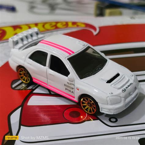 Hot Wheels - Subaru Impreza WRX (White), Hobbies & Toys, Toys & Games ...