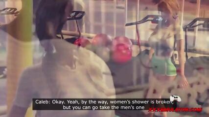 Blonde D Hottie BBC Gym Animation