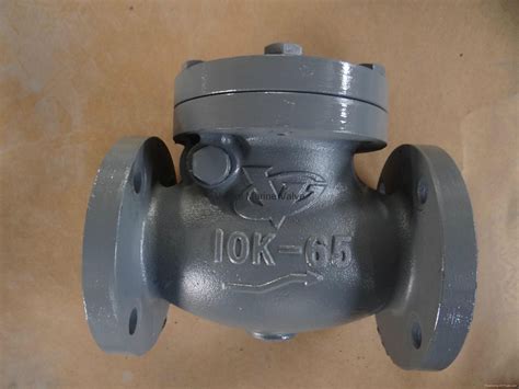 Jis Marine Cast Iron Swing Check Valve K K F F Vg China