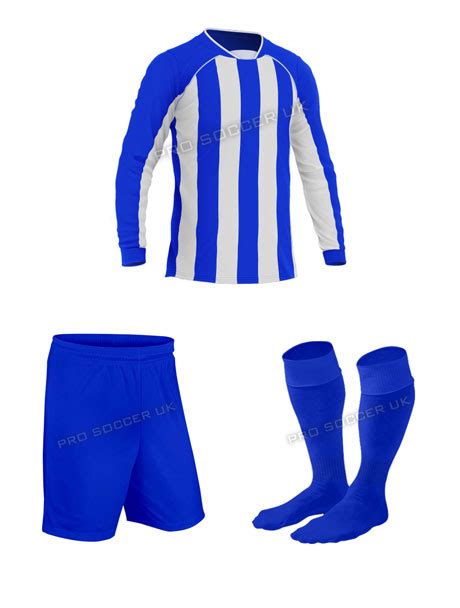 Team Bluewhite Football Kits