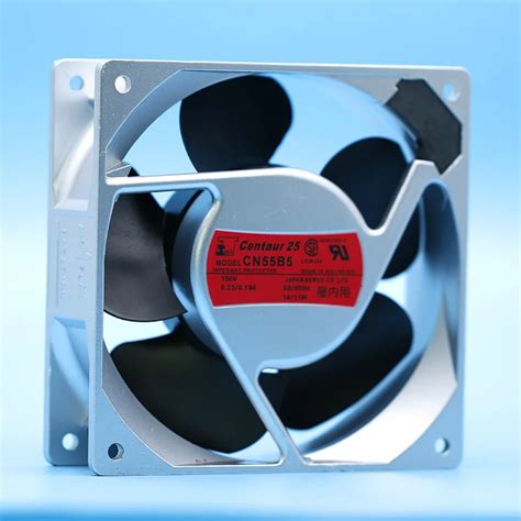 Ventilador japonés de 100V para Servo CN55B5, 12cm, 12038, 100v, 14/12W ...