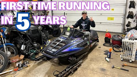 I Got A Free Snowmobile 1993 Polaris Indy XLT 580 Easy Fix Fuel