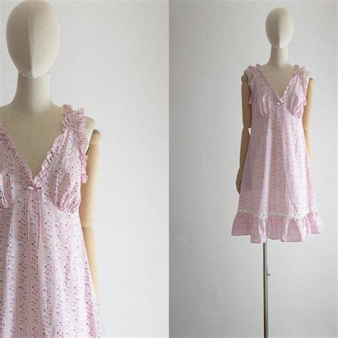 60s Nightdress Etsy