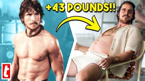 12 Actors Who Gained Weight For Their Roles YouTube