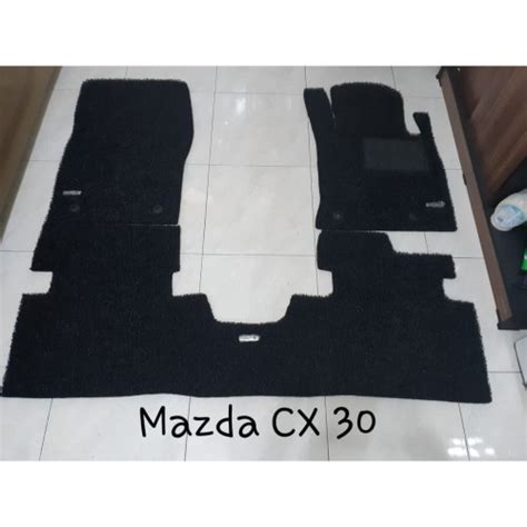 Promo Karpet Mobil Comfort Deluxe Mazda CX 30 2020 Ungu Bagasi Only